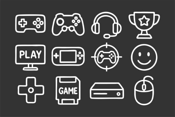 A Collection of Gaming-related Icons