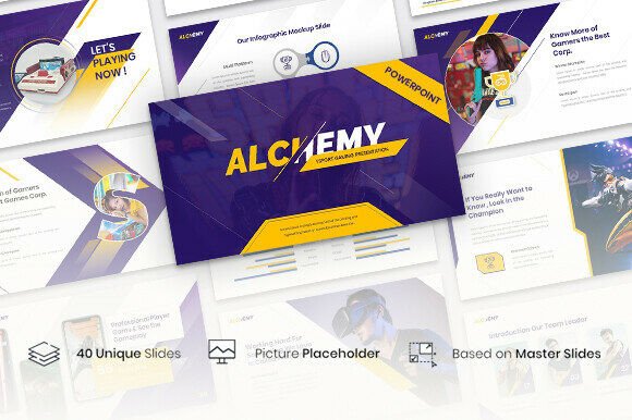 Alchemy - Esport Gaming PowerPoint: A Versatile Tool for Modern Presentations