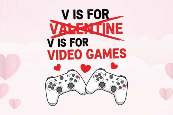Anti-Valentine Gaming Illustration Tee