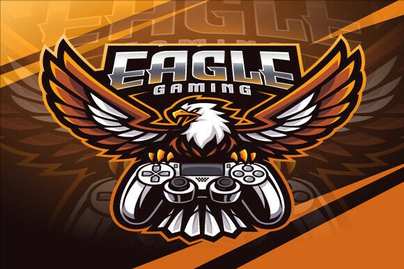 Eagle Gaming Esport Mascot Logo Design