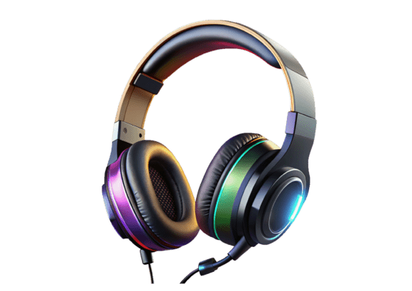 Free PNG Gaming Headphone Isolated
