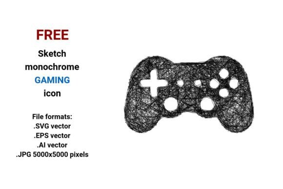 Free Sketch Gaming Icon