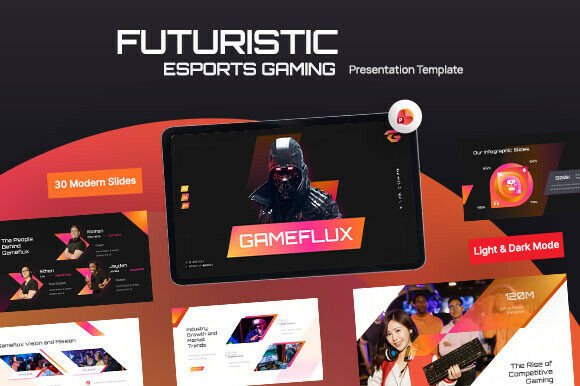 Futuristic Esport Gaming PowerPoint: A New Era of Professional Presentation