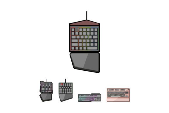 Gaming Computer Keyboards with Ergonomic