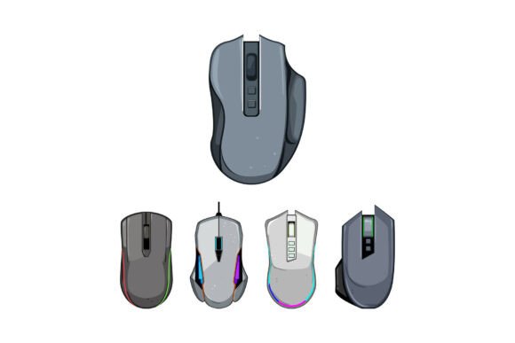 Gaming Computer Mouse Set Offering Vario