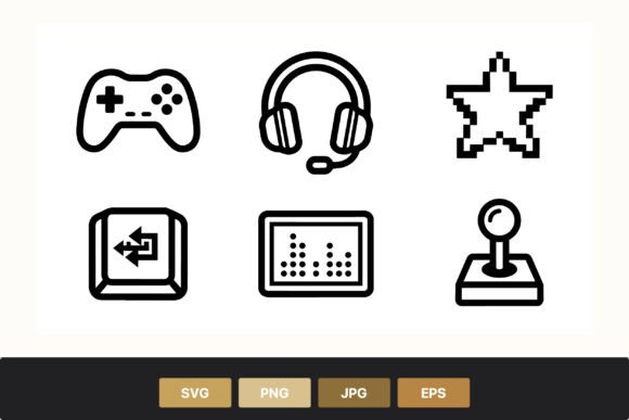 Gaming Controller Headphones Star