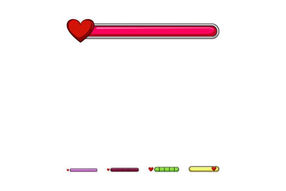 Gaming Interface Heart Health Bar Element: A Strategic Tool for Game Design and Application Development