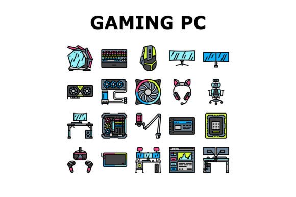 Gaming PC Hardware Icons and Their Significance in Modern Gaming