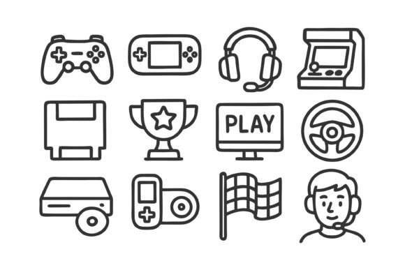 Icons, Video Gaming Elements: A Bold Design Choice