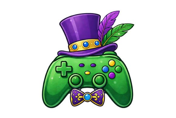 Mardi Gras Gaming Controller: A Fusion of Celebration and Digital Innovation