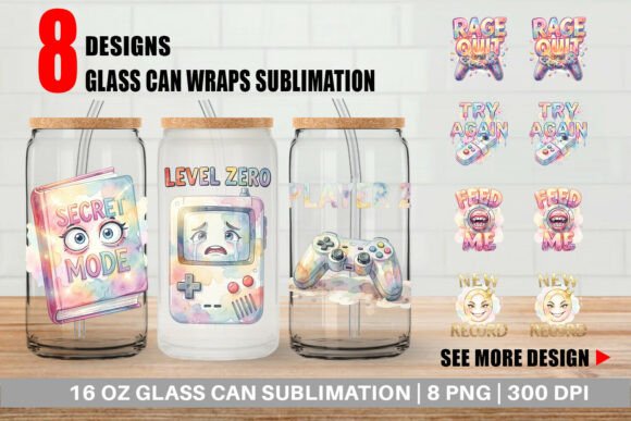 Sarcastic Gaming Quotes Glass Can Wrap: A Unique Way to Express Your Inner Gamer