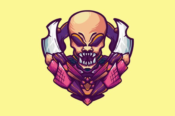 Skull Demon Samurai Gaming Mascot: A Strategic Symbol for Esports and Streetwear