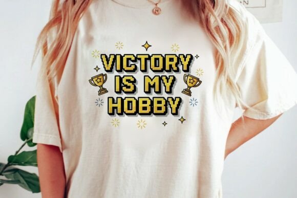 Victory is My Hobby Gaming Trophy Png: A Creative Asset for Every Project