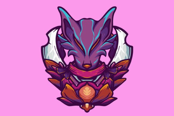 Wolf Samurai Mask Gaming Mascot: A Bold Symbol for Modern Branding