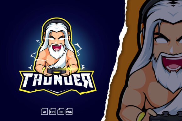 Zeus Thunder Esport Gaming Logo Template: A Powerful Tool for Your Brand